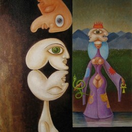 《肌痛》维克多·布罗纳(Victor Brauner)高清作品欣赏