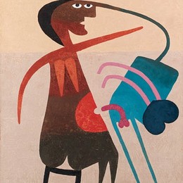 维克多·布罗纳(Victor Brauner)高清作品:La machine &amp;ampà privil&amp;ampèges