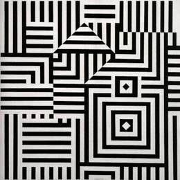 维克多·瓦沙雷(Victor Vasarely)高清作品:Riu-Kiu-C