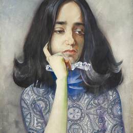 维克多扎雷茨基(Victor Zaretsky)高清作品:Portrait of Larysa Zhukovskaya