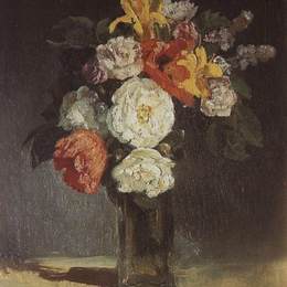 《花束。阿巴拉泽夫》维克托·米哈伊洛维奇·瓦斯涅佐夫(Viktor Vasnetsov)高清作品欣赏