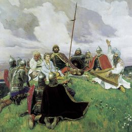 《博彦》维克托·米哈伊洛维奇·瓦斯涅佐夫(Viktor Vasnetsov)高清作品欣赏