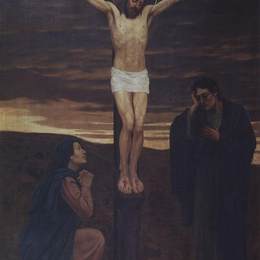 《被钉十字架》维克托·米哈伊洛维奇·瓦斯涅佐夫(Viktor Vasnetsov)高清作品欣赏