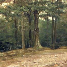 《在公园里》维克托·米哈伊洛维奇·瓦斯涅佐夫(Viktor Vasnetsov)高清作品欣赏