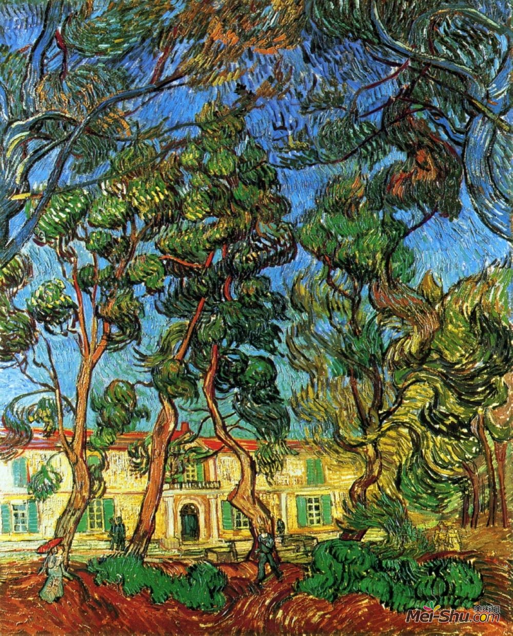 在精神病院文森特梵高vincentvangogh高清作品欣赏