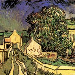《佩里的房子》文森特·梵高(Vincent van Gogh)高清作品欣赏