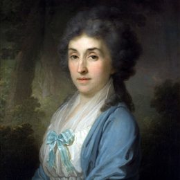 弗拉基米尔博罗维科夫斯基(Vladimir Borovikovsky)高清作品:Portrait of Ekaterina Aleksandrovna Novosiltseva