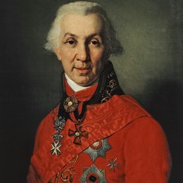 弗拉基米尔博罗维科夫斯基(Vladimir Borovikovsky)高清作品:Portrait of Gavrila Romanovich Derzhavin