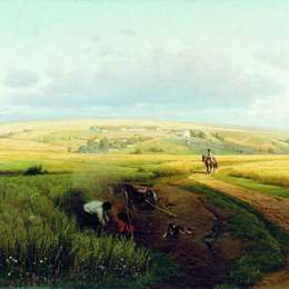 《现场篝火》弗拉基米尔奥尔洛夫斯基(Volodymyr Orlovsky)高清作品欣赏