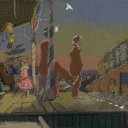 《布赖顿皮尔斯》华特·席格(Walter Sickert)高清作品欣赏