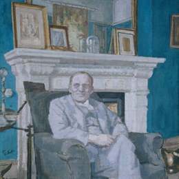 《亚历克·马丁爵士》华特·席格(Walter Sickert)高清作品欣赏