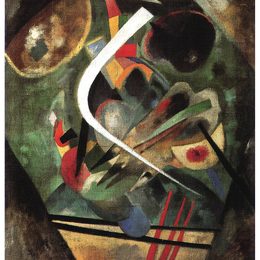 《白线》瓦西里·康定斯基(Wassily Kandinsky)高清作品欣赏