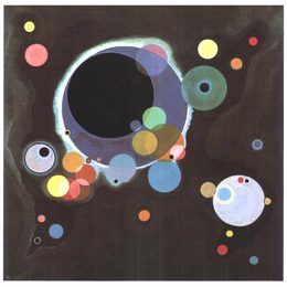 《几圈》瓦西里·康定斯基(Wassily Kandinsky)高清作品欣赏