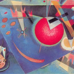 《蓝色》瓦西里·康定斯基(Wassily Kandinsky)高清作品欣赏