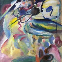《画圆》瓦西里·康定斯基(Wassily Kandinsky)高清作品欣赏