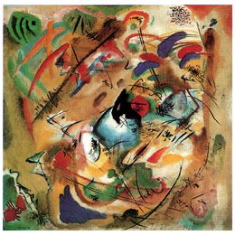 《即兴（梦想）》瓦西里·康定斯基(Wassily Kandinsky)高清作品欣赏