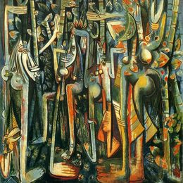 《屠场》林飞龙(Wifredo Lam)高清作品欣赏