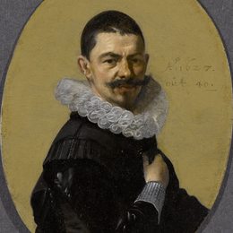 《男人肖像》威廉·康奈利斯·杜斯特(Willem Cornelisz Duyster)高清作品欣赏
