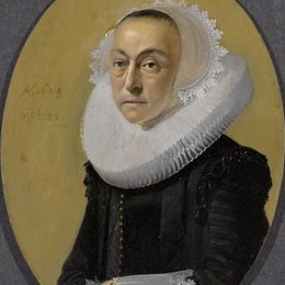 《女性肖像》威廉·康奈利斯·杜斯特(Willem Cornelisz Duyster)高清作品欣赏