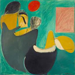 《波浪》威廉·德·库宁(Willem de Kooning)高清作品欣赏