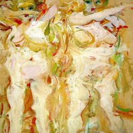 《蛤蜊挖掘机》威廉·德·库宁(Willem de Kooning)高清作品欣赏