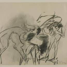 《无题》威廉·德·库宁(Willem de Kooning)高清作品欣赏