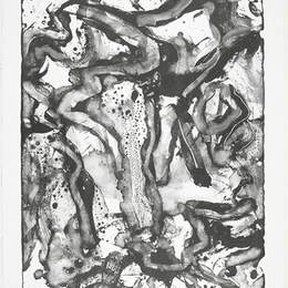 《斯坦顿街景观》威廉·德·库宁(Willem de Kooning)高清作品欣赏