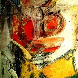 《玛丽莲梦露》威廉·德·库宁(Willem de Kooning)高清作品欣赏