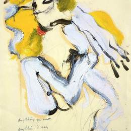 《无题》威廉·德·库宁(Willem de Kooning)高清作品欣赏