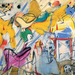 《抽象化》威廉·德·库宁(Willem de Kooning)高清作品欣赏