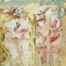 《两位数》威廉·德·库宁(Willem de Kooning)高清作品欣赏
