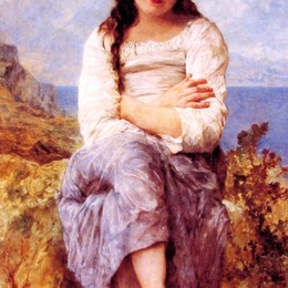 《法尼恩特》威廉·阿道夫·布格罗(William-Adolphe Bouguereau)高清作品欣赏