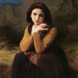 《米尼翁》威廉·阿道夫·布格罗(William-Adolphe Bouguereau)高清作品欣赏