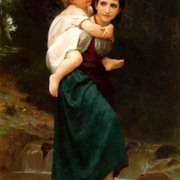 《通行证》威廉·阿道夫·布格罗(William-Adolphe Bouguereau)高清作品欣赏
