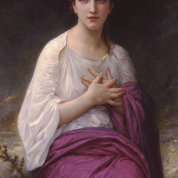 《普赛克》威廉·阿道夫·布格罗(William-Adolphe Bouguereau)高清作品欣赏