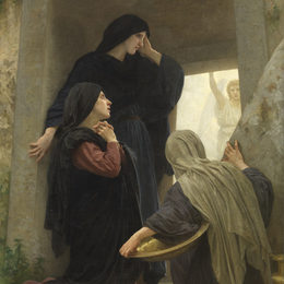 《圣女在》威廉·阿道夫·布格罗(William-Adolphe Bouguereau)高清作品欣赏