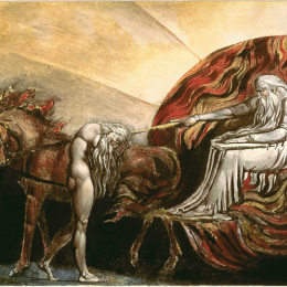 《上帝审判亚当》威廉·布莱克(William Blake)高清作品欣赏