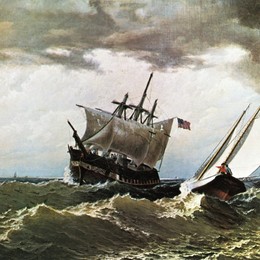 《风暴过后》列夫拉格里奥(William Bradford)高清作品欣赏