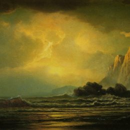 《森塞特沿海风光》列夫拉格里奥(William Bradford)高清作品欣赏