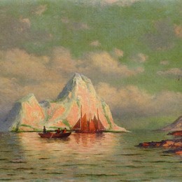 《拉布拉多海岸的渔船》列夫拉格里奥(William Bradford)高清作品欣赏