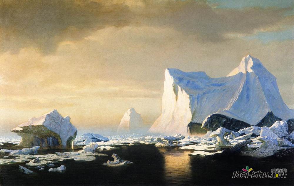 北极冰山列夫拉格里奥williambradford高清作品欣赏