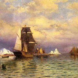 《眺望战港》列夫拉格里奥(William Bradford)高清作品欣赏