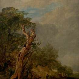 《枯树》威廉·柯林斯(William Collins)高清作品欣赏