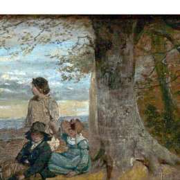 《树下的三个孩子》威廉·柯林斯(William Collins)高清作品欣赏