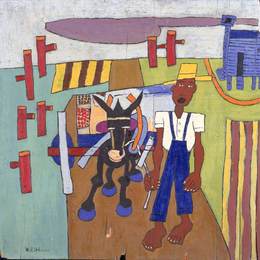 《上市》威廉·H·约翰逊(William H. Johnson)高清作品欣赏