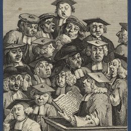 《学者讲座》威廉·荷加斯(William Hogarth)高清作品欣赏