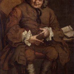 威廉·荷加斯(William Hogarth)高清作品:Simon Fraser, 11th Baron Lovat