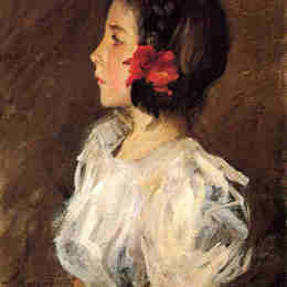 《多萝西》威廉·梅里特·切斯(William Merritt Chase)高清作品欣赏