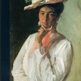 《白衣女人》威廉·梅里特·切斯(William Merritt Chase)高清作品欣赏