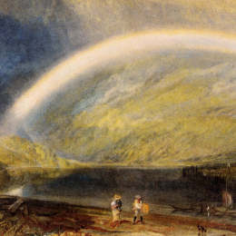 《彩虹》约瑟夫·马洛德·威廉·透纳(J.M.W. Turner)高清作品欣赏